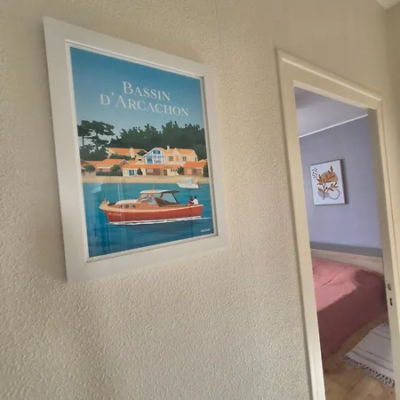 Vakantiehuis L'ostau Familiale Du Bassin - 6per Piscine Clim La Teste-de-Buch